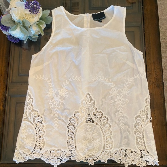 Cynthia Rowley Tops - Cynthia Rowley Cotton Embroidered Top